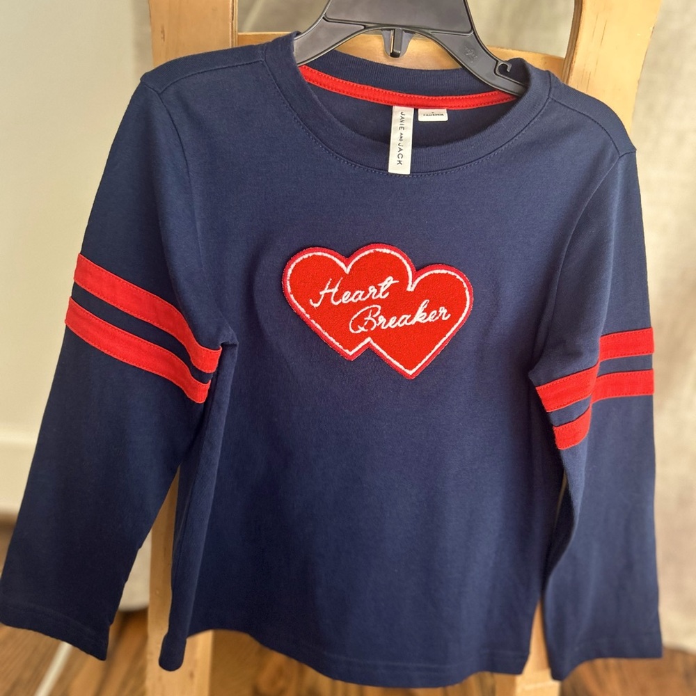 Janie and Jack Valentine’s Day T-shirt - size 3 Boy